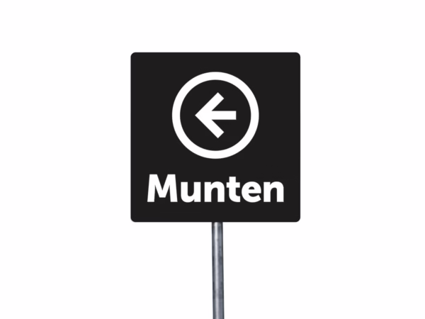 Munten links bord in 9 kleuren