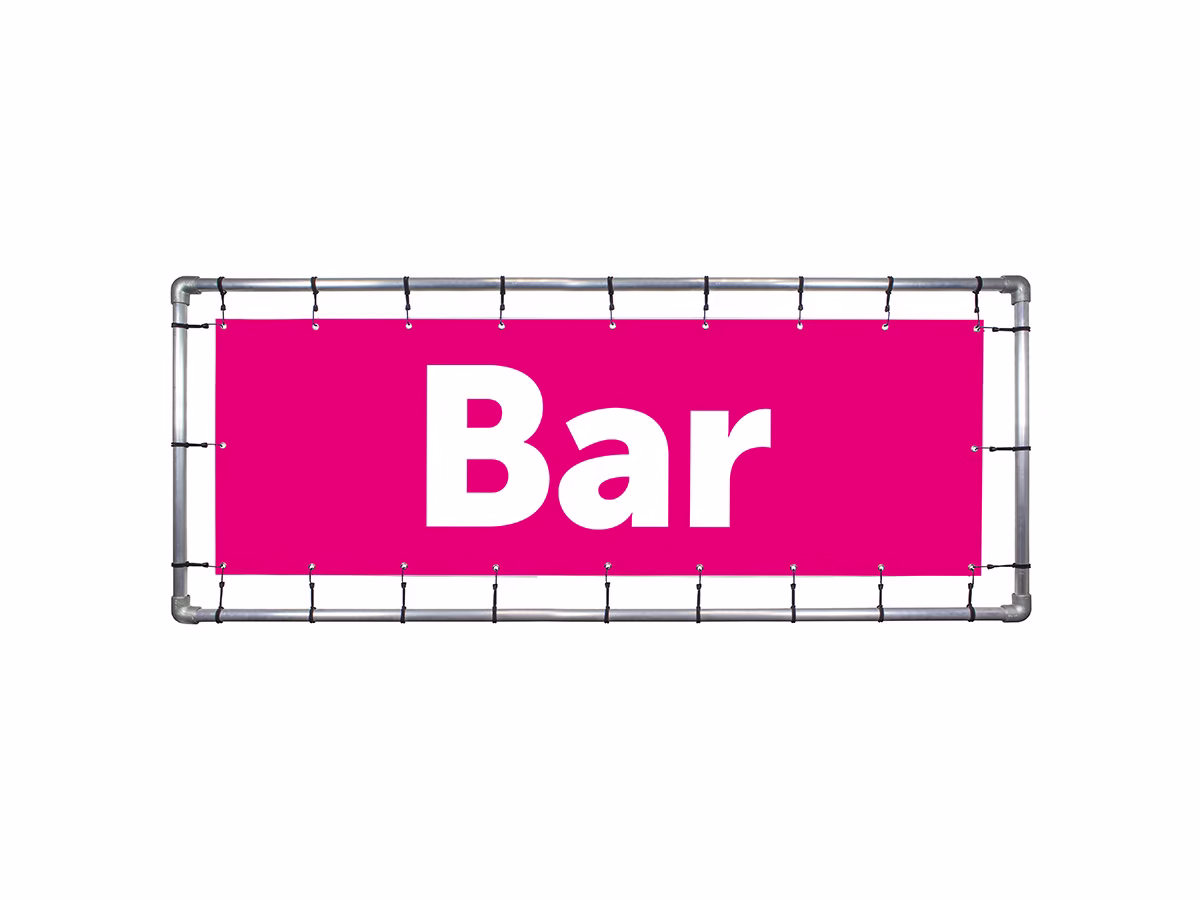 Bar spandoek in 9 kleuren