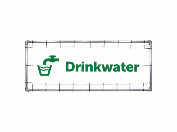 Drinkwater spandoek in 2 kleuren