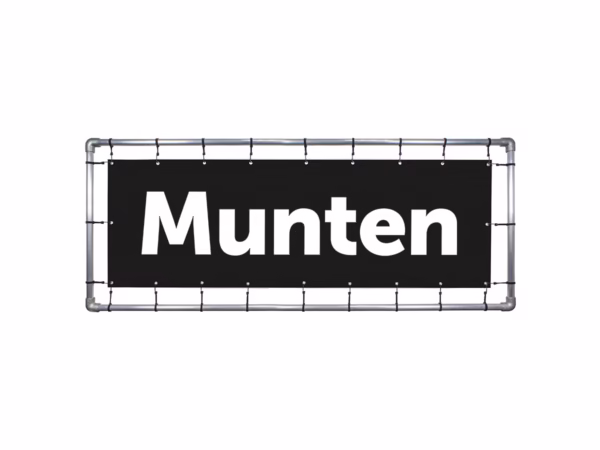 Munten spandoek in 9 kleuren