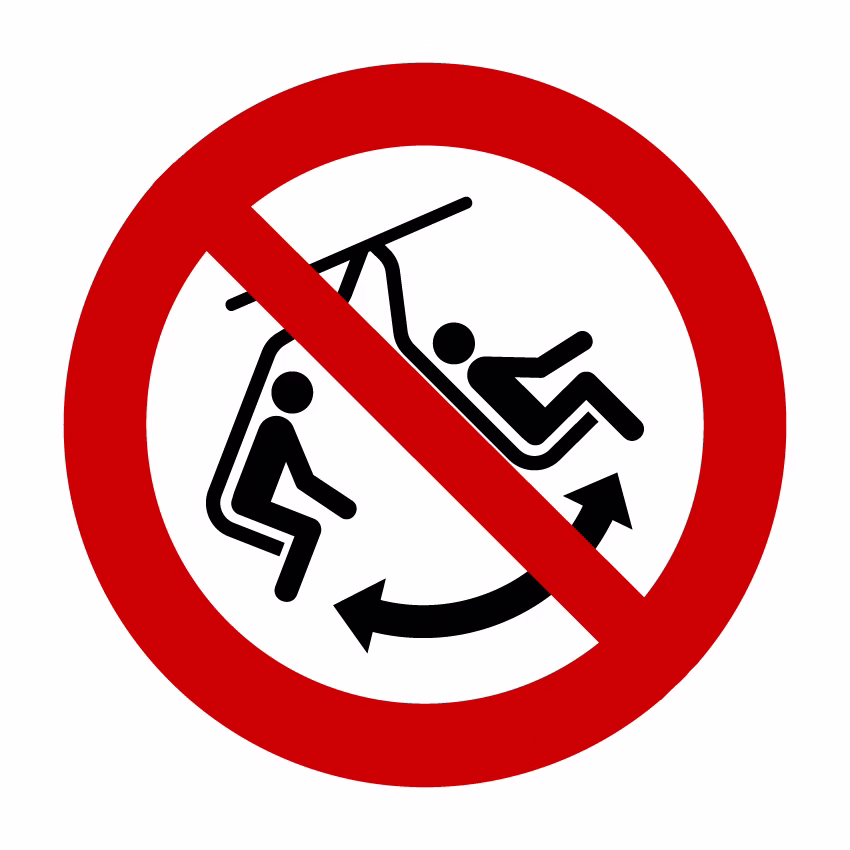 Verbodsborden - Vuurwerk afsteken verboden (P040)